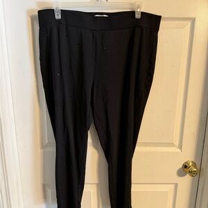 Magaschoni Black Embellished Pants